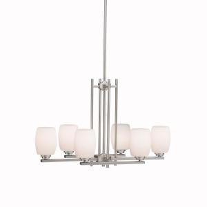 Eileen™ 6 Light Chandelier Brushed Nickel