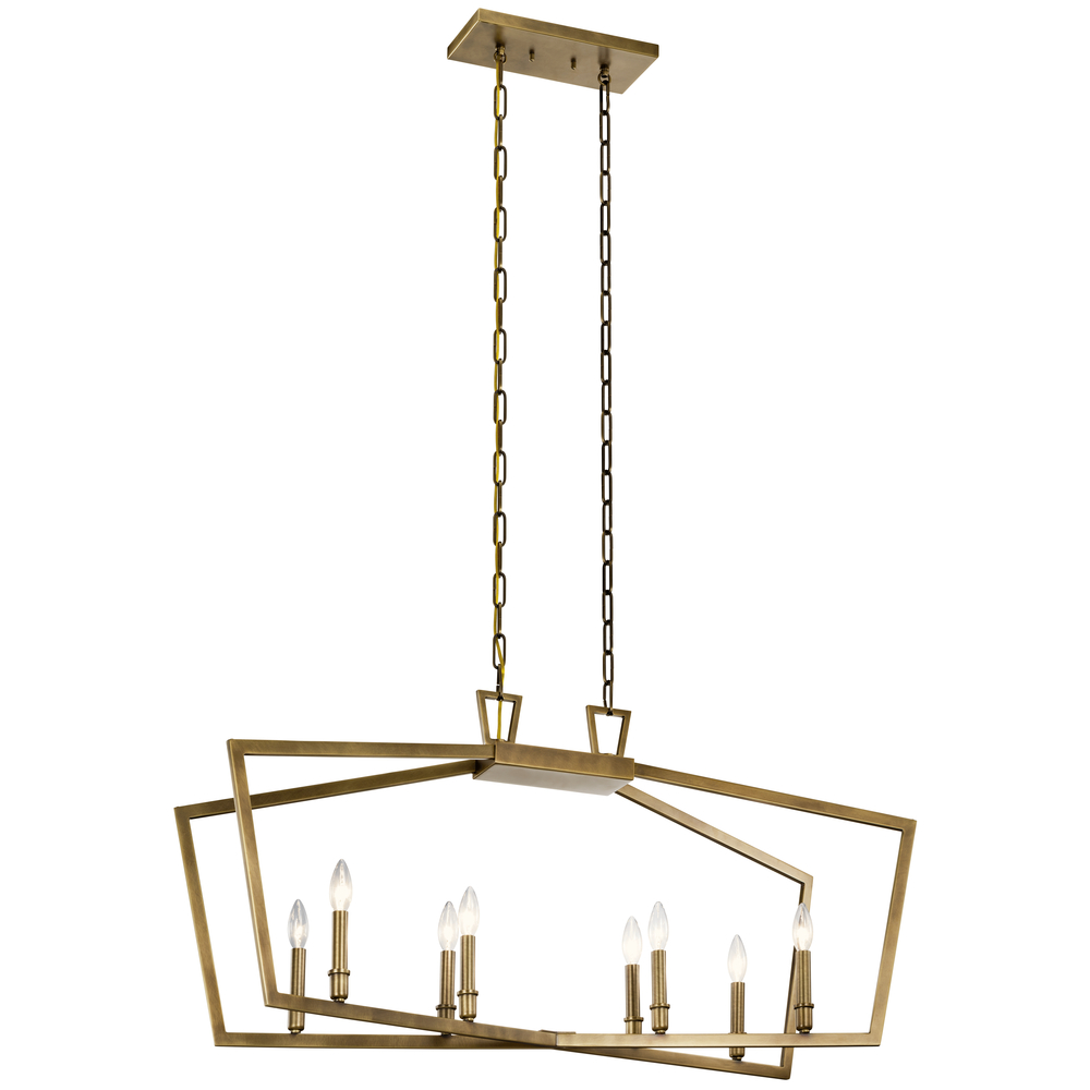 Linear Chandelier 8Lt