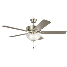 Kichler 330017NI - 52" Basics Pro Select Fan Brushed Nickel