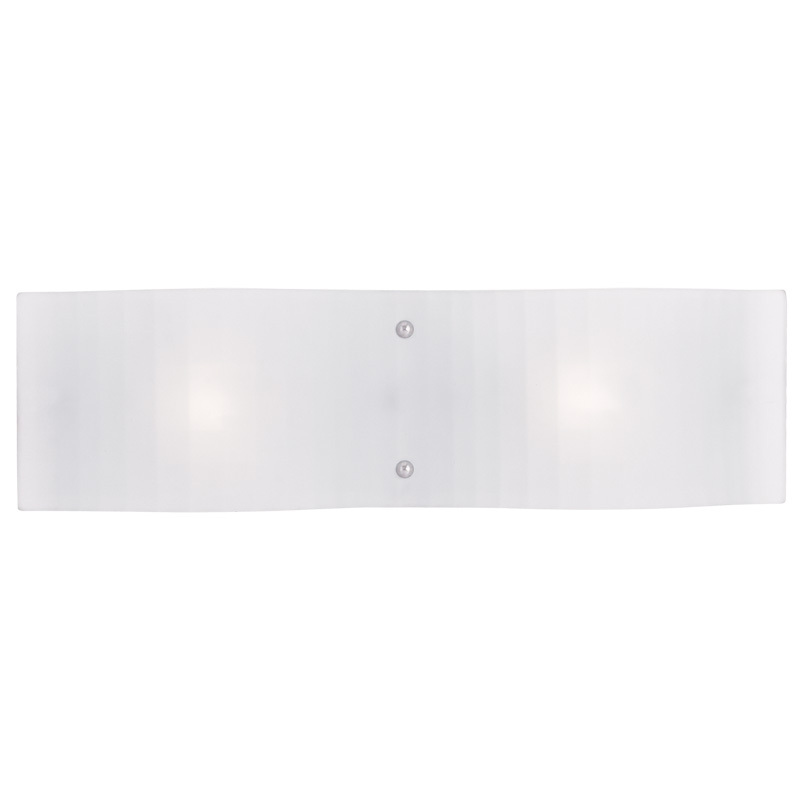 2 Light Polished Chrome Bath Light