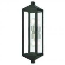 Livex Lighting 20583-04 - 2 Lt BK Outdoor Wall Lantern