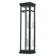 Livex Lighting 20706-04 - 2 Lt BK Outdoor Wall Lantern