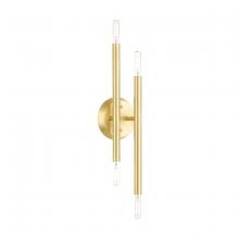 Livex Lighting 46771-12 - 4 Lt Satin Brass ADA Wall Sconce