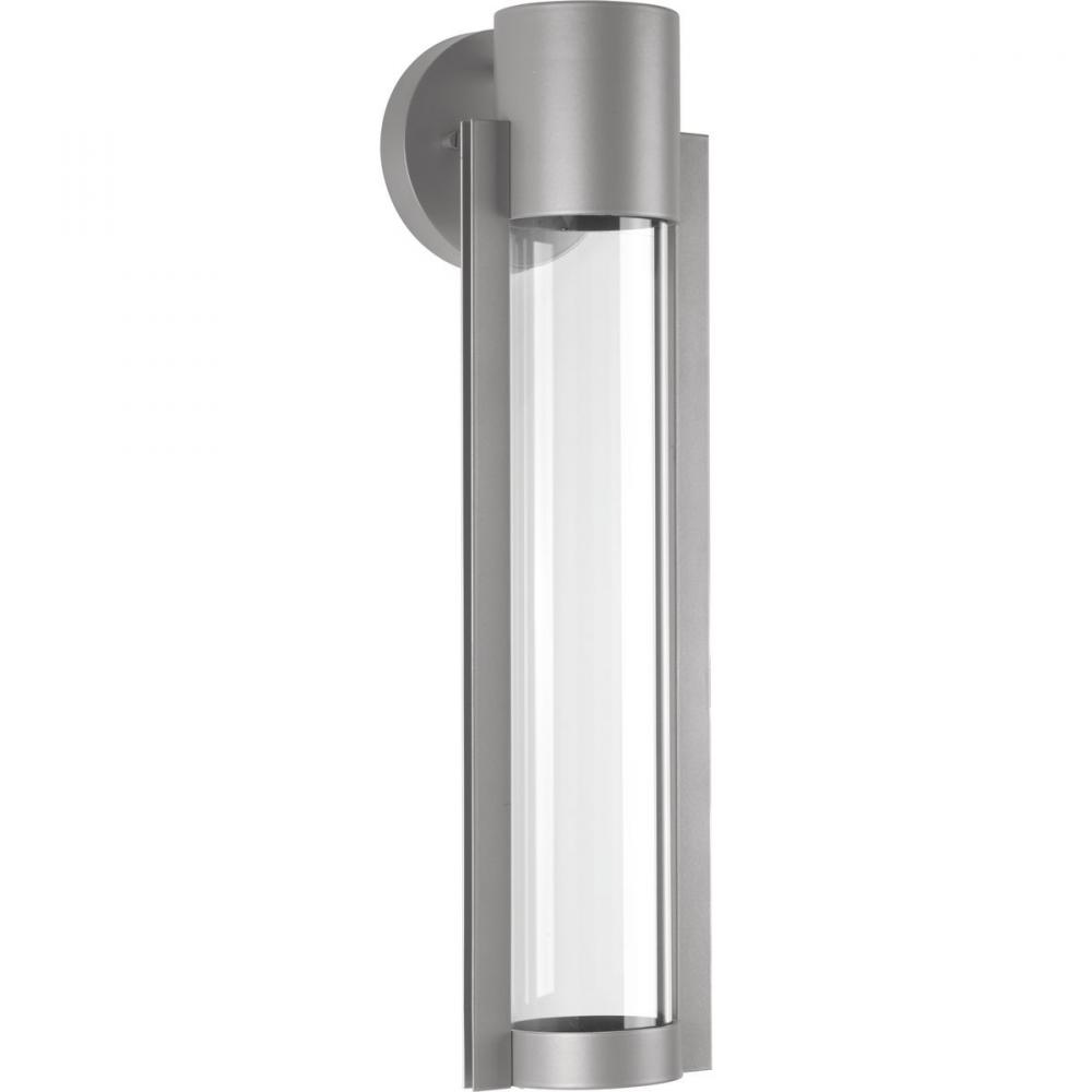 Z-1030 Collection 5" One-Light LED Metallic Gray Medium Modern Wall Lantern