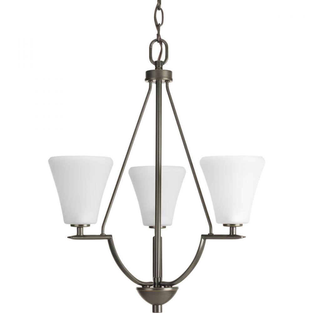 Bravo Collection Three-Light Foyer Chandelier