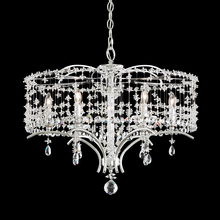 Schonbek 1870 TC1024N-48R - Bella Rose 6 Light 120V Chandelier in Antique Silver with Clear Radiance Crystal