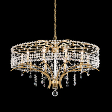 Schonbek 1870 TC1036N-23R - Bella Rose 10 Light 120V Chandelier in Etruscan Gold with Clear Radiance Crystal