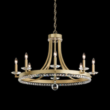 Schonbek 1870 ER1008N-44H - Early American 8 Lights 110V Chandelier in Heirloom Silver with Clear Heritage Crystal