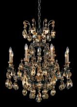 Schonbek 1870 3771-51S - Renaissance 9 Light 120V Chandelier in Black with Clear Crystals from Swarovski