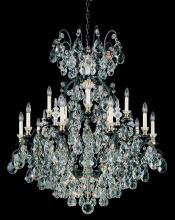 Schonbek 1870 3773-48S - Renaissance 16 Light 120V Chandelier in Antique Silver with Clear Crystals from Swarovski