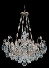 Schonbek 1870 3787-51S - Renaissance 8 Light 120V Pendant in Black with Clear Crystals from Swarovski