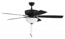 Craftmade P211ESP5-52ESPWLN - 52" Ceiling Fan w/Blades, White Frost Bowl LED