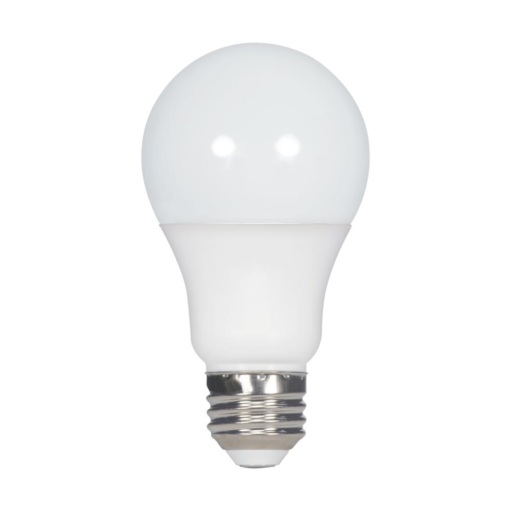 9.5 Watt; A19 LED; Frosted; 5000K Medium base; 220 deg. Beam Angle; 120 Volt; Non-Dimmable