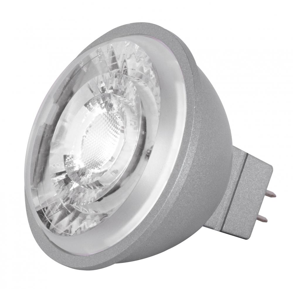 8W; LED MR16; 4000K; 15 deg. beam spread; GU5.3 base; 12 Volt AC/DC