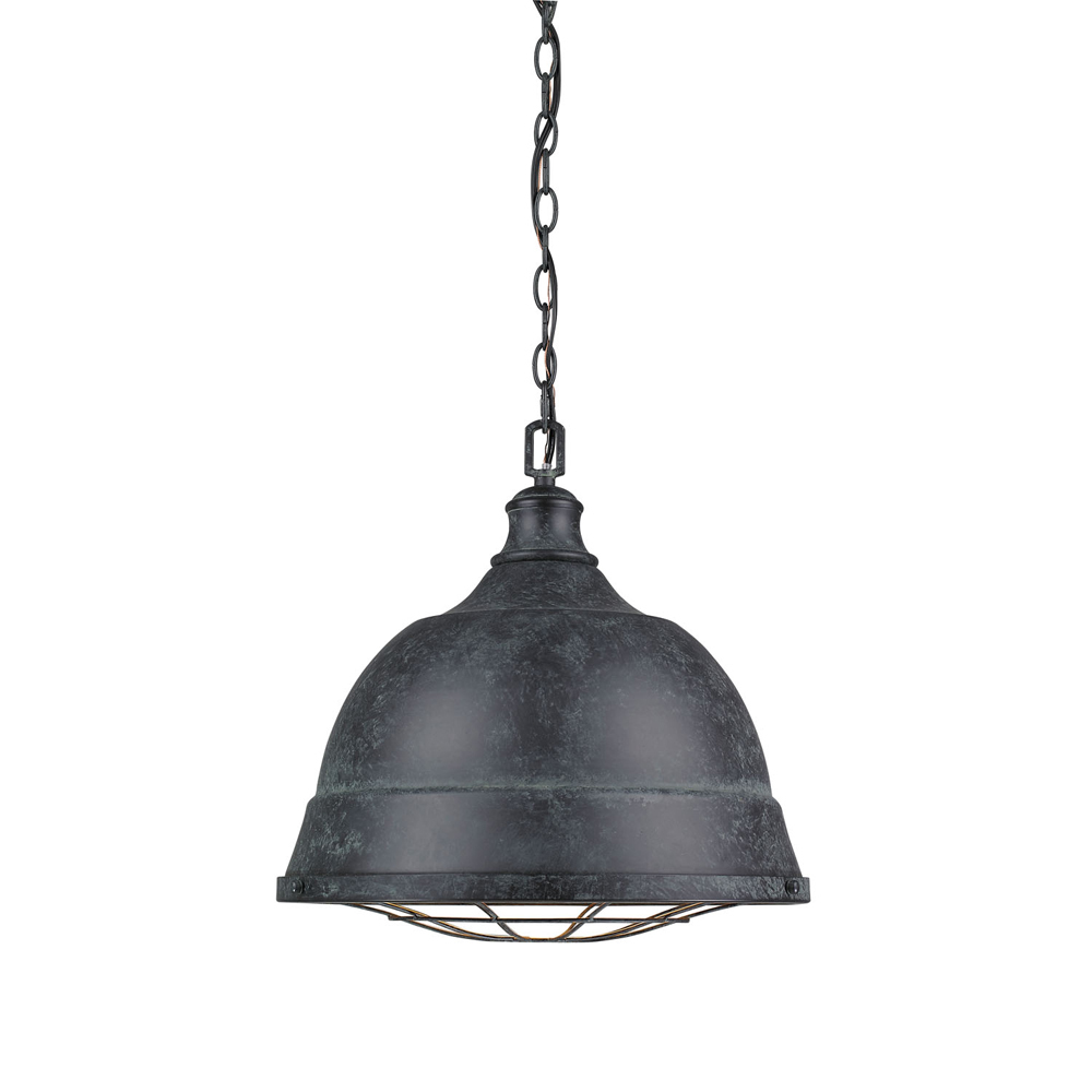 Bartlett 2 Light Pendant in Black Patina