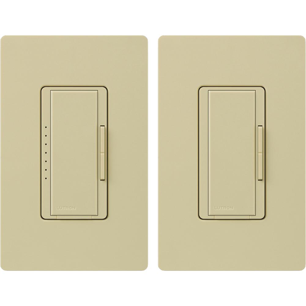 MAESTRO LED+ REMOTE KIT IVORY WALLPLATE