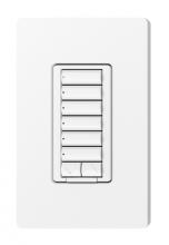 Lutron Electronics RRD-HN6BRL-SW - CL RA2 6BRL HYB ST KEYPAD SNOW