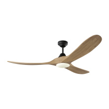 Visual Comfort & Co. Fan Collection 3MAVSM60MBKNHD - Maverick Smart 60 LED - Midnight Black