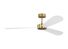 Visual Comfort & Co. Fan Collection 3PDSM60BBS - Paddle Smart 60 - Burnished Brass