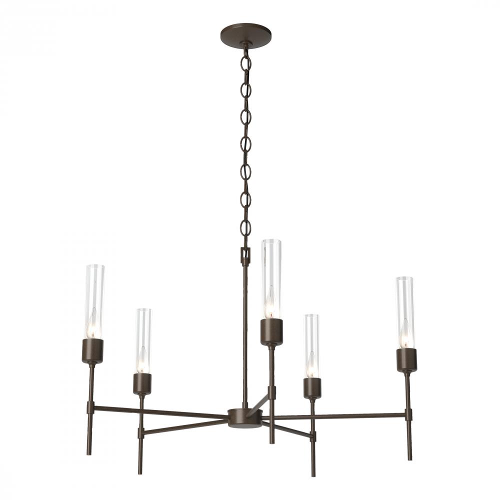 Vela 5 Arm Chandelier