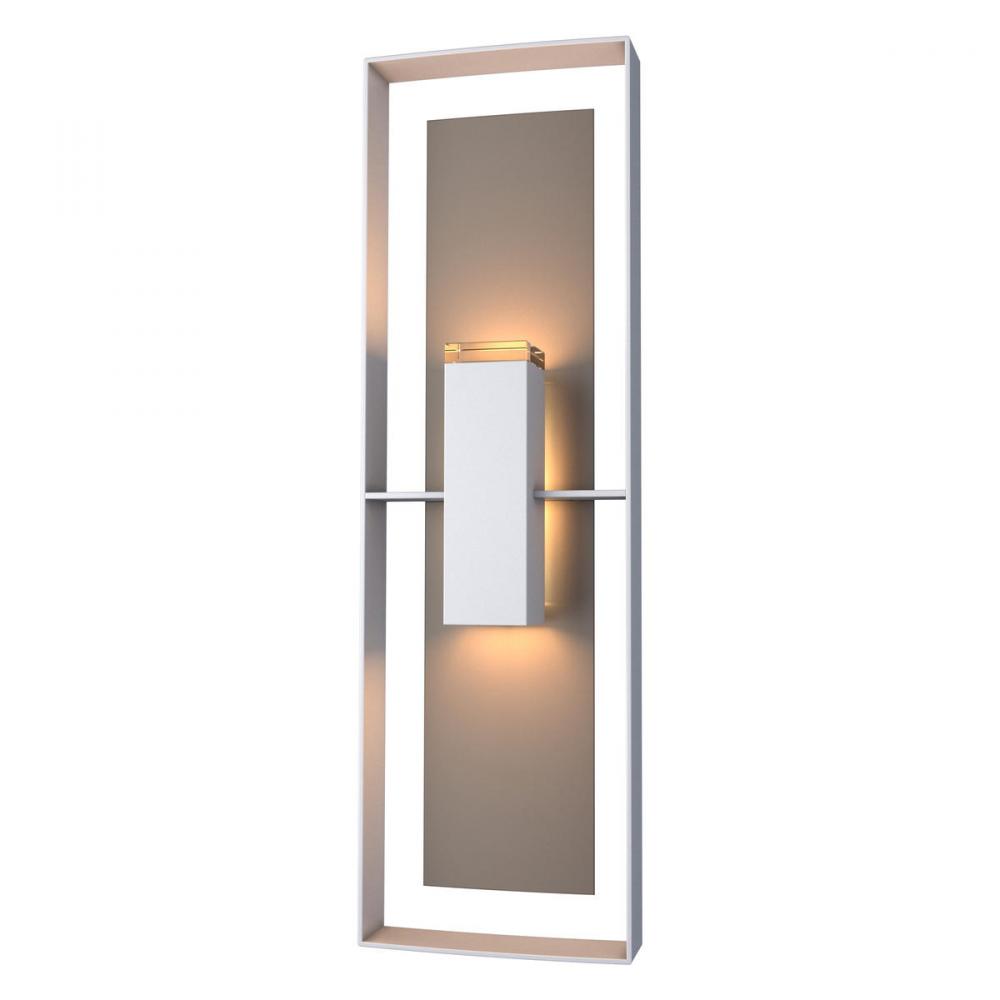 Shadow Box Tall Outdoor Sconce