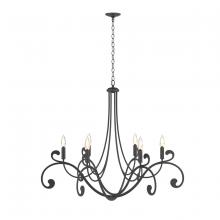 Hubbardton Forge 105055-SKT-10 - Bella 6 Arm Chandelier