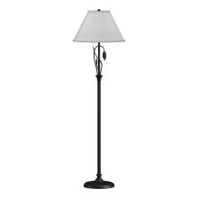  246761-SKT-10-SJ1755 - Forged Leaves and Vase Floor Lamp