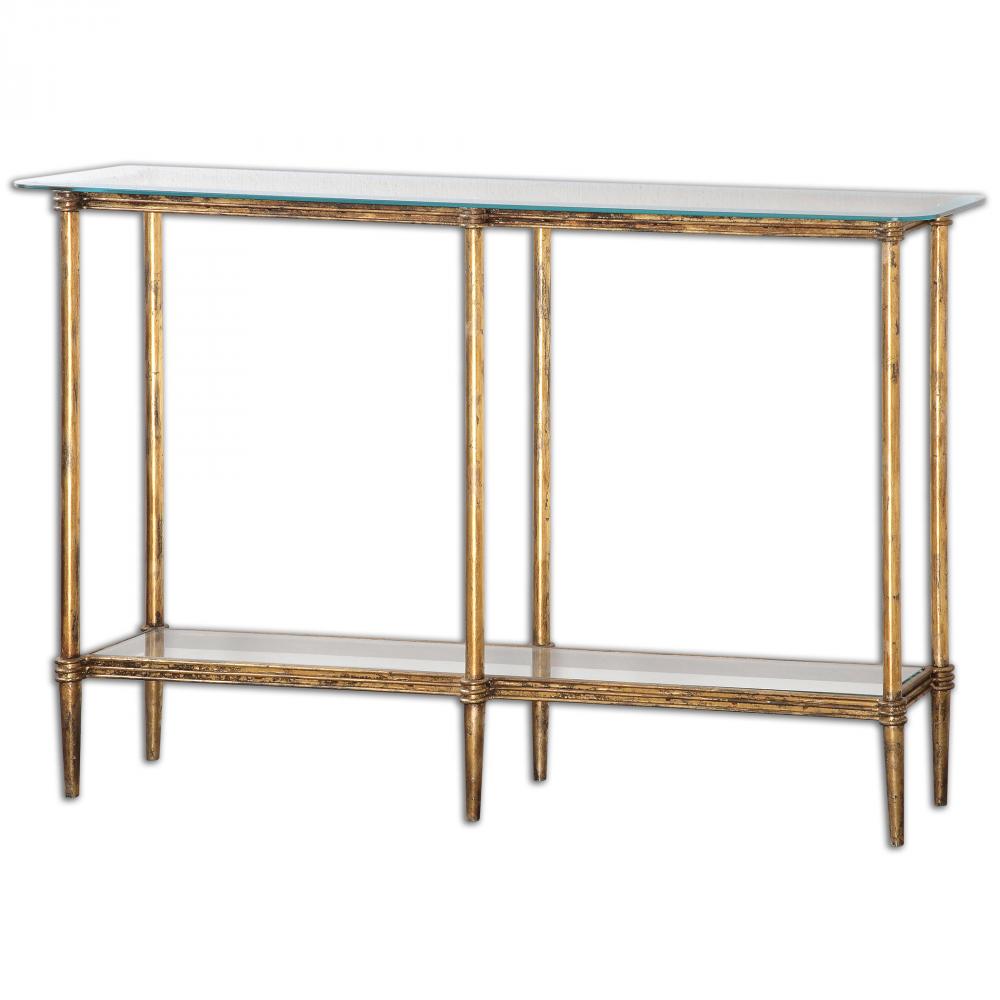 Uttermost Elenio Glass Console Table