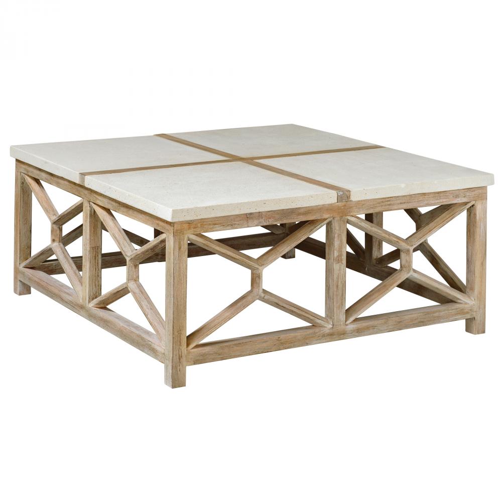 Uttermost Catali Stone Coffee Table