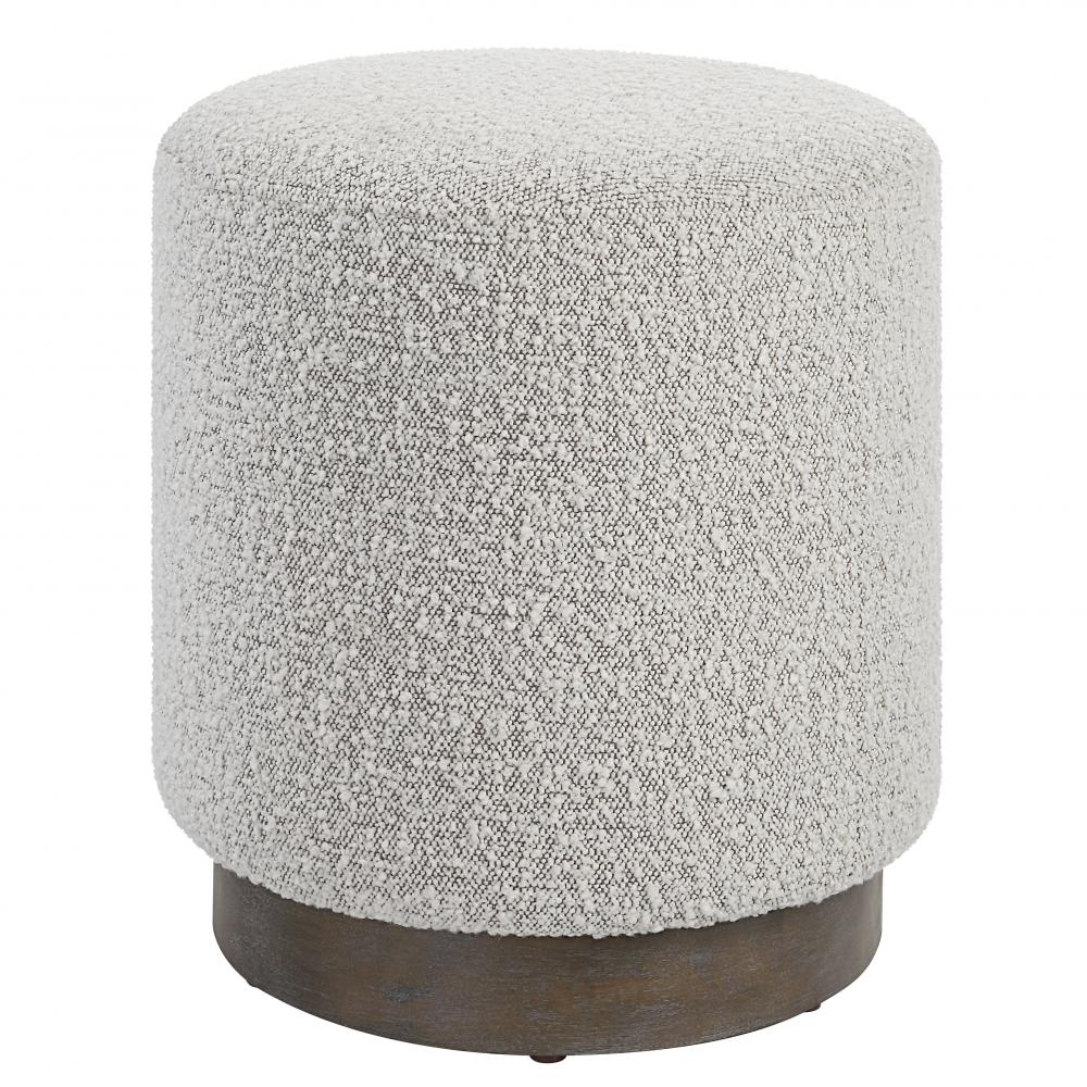 Avila Light Gray Ottoman