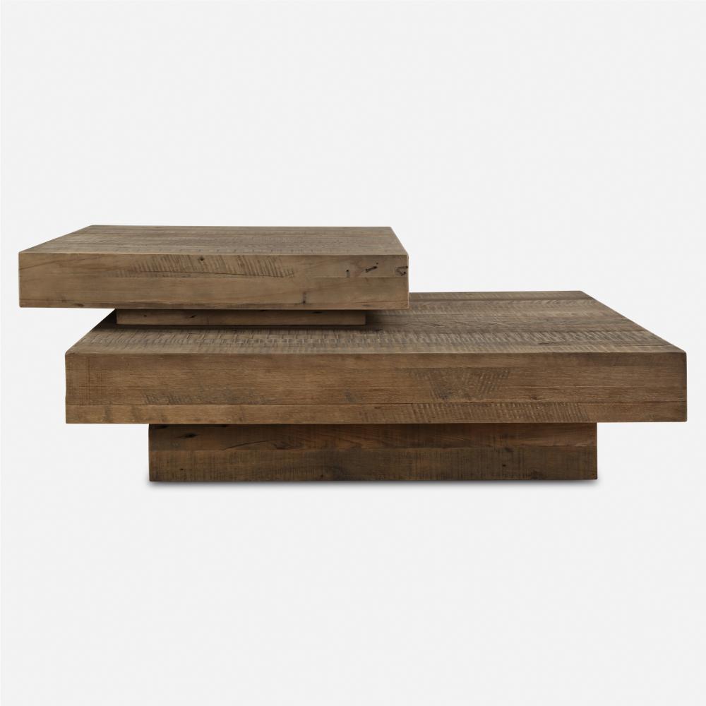 Uttermost Rustic Planes Modern Coffee Table