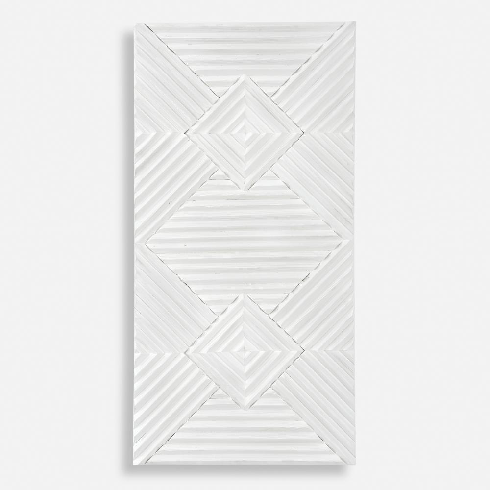 Nexus Wood Geometric Wall Decor