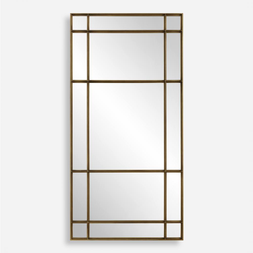 Uttermost Spurgeon Gold Window Mirror