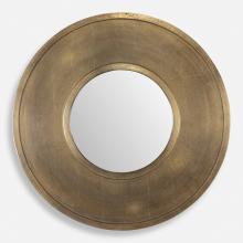 Uttermost 07088 - Uttermost Axel Round Brass Mirror