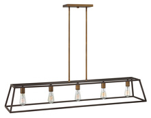 Hinkley 3335BZ - Hinkley Lighting Fulton Series 3335BZ Linear Pendant/Chandelier