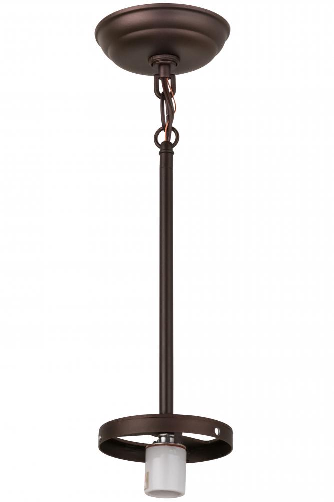 5"W Mahogany Bronze 1 LT Pendant Hardware