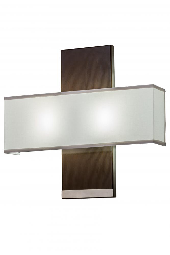 20"W Lineal Intersect Wall Sconce