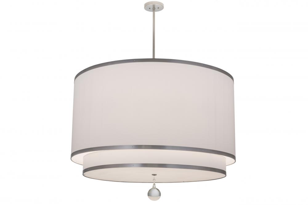 48"W Cilindro 2 Tier Textrene Pendant