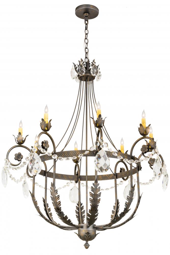 40" Wide Antonia 8 Light Chandelier