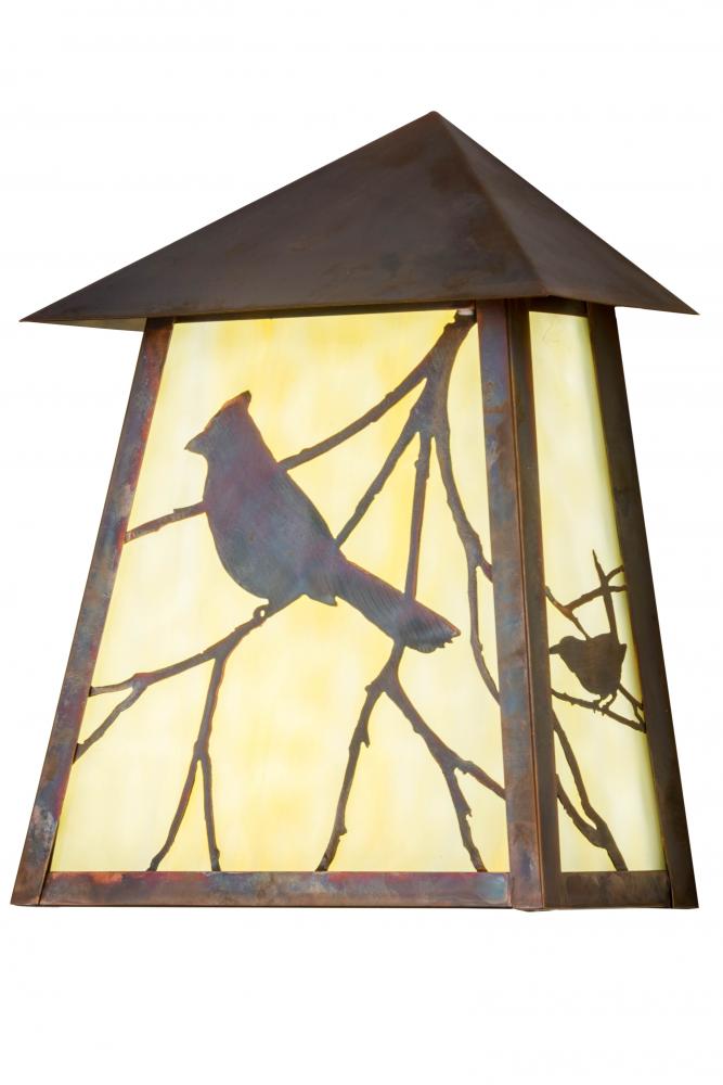 9"W Stillwater Song Bird Wall Sconce