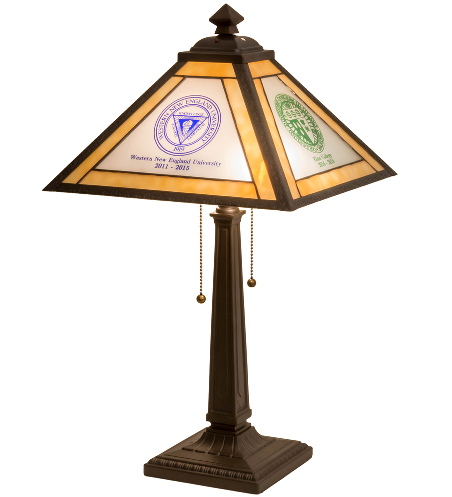 18" Wide Personalized Graduation Present Table Lamp