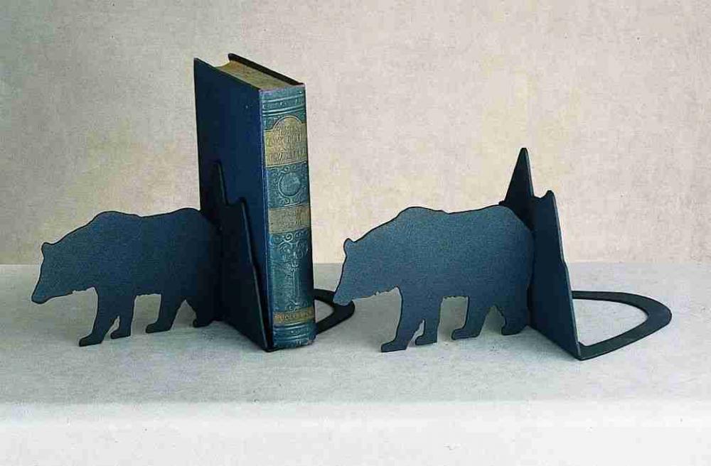 Lone Bear Bookends