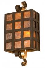 Meyda White 116008 - 10"W Monte Cristo Wall Sconce