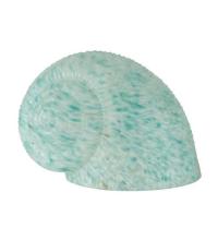 Meyda White 11693 - 5"W X 6"L TEAL DAPPLE SNAIL SHADE