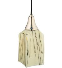 Meyda White 117344 - 4"Sq Metro Fusion Branches Draped Mini Pendant