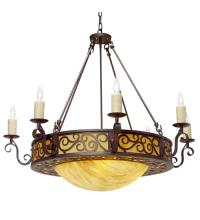 Meyda White 120294 - 42" Wide Delano Chandelier