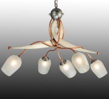 Meyda White 121693 - 30"L Ballerina 5 LT Chandelier