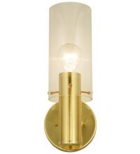 Meyda White 136998 - 4.75"W Cilindro Wall Sconce
