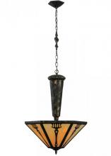 Meyda White 139494 - 21" Wide Grenway Inverted Pendant