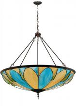 Meyda White 140460 - 43"W Cowette Inverted Pendant